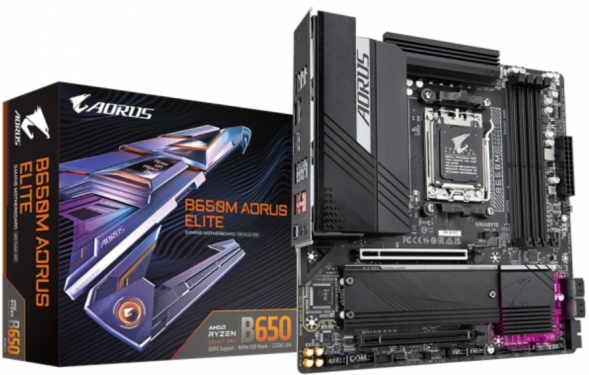 Материнская плата GIGABYTE B650M AORUS ELITE mATX в Череповце