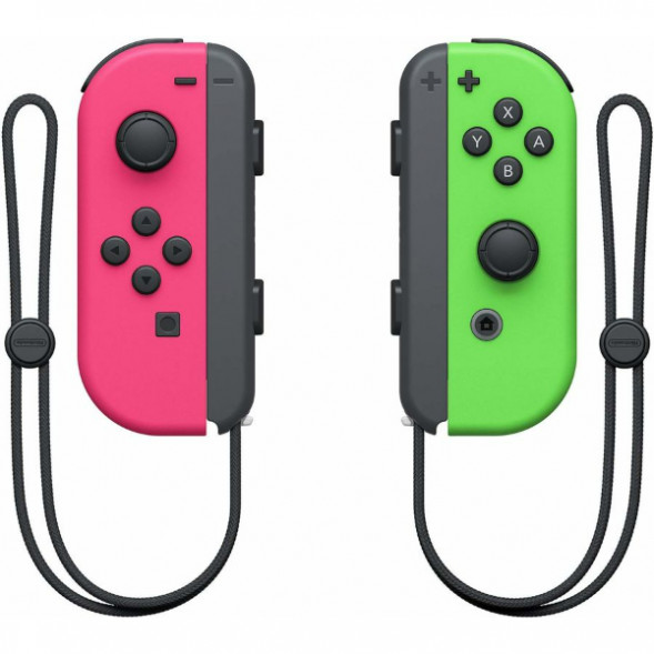 Геймпад Nintendo Switch Joy-Con controllers Duo, зеленый/розовый в Череповце