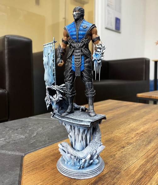 3D фигурка Саб-Зиро Mortal Kombat в Череповце