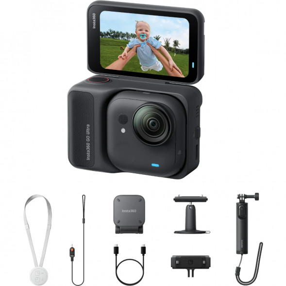Экшн-камера Insta360 GO Ultra Creator Bundle, Black в Череповце