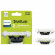 Сменные лезвия Philips OneBlade Intimate, 2 шт, QP229/52 в Череповце