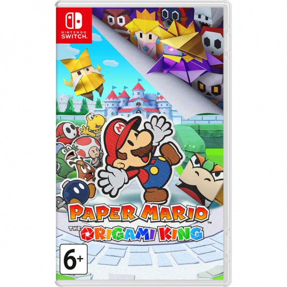 Игра Paper Mario: The Origami King [Nintendo Switch, английская версия] в Череповце