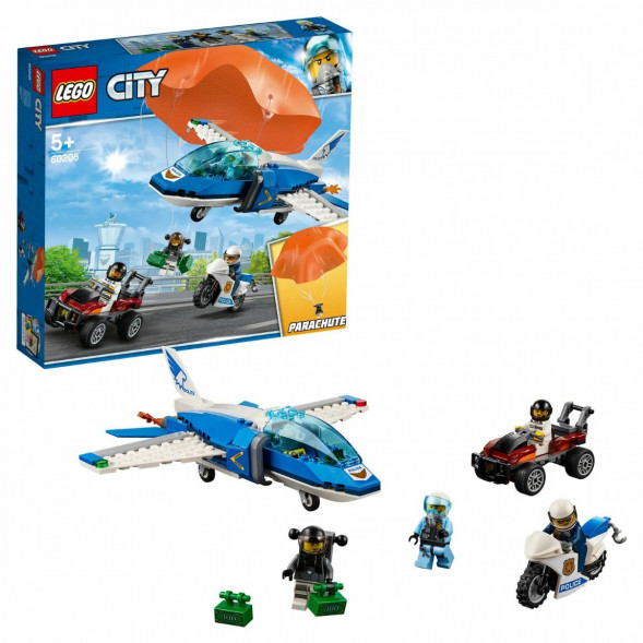 Конструктор LEGO City Police 60208 Воздушная полиция: арест парашютиста в Череповце