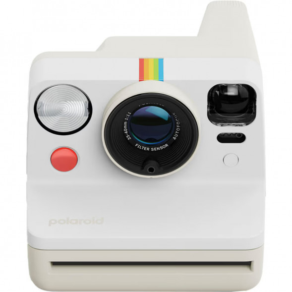 Фотоаппарат моментальной печати Polaroid Now Generation 3 + 8 цветных картриджей, белый в Череповце