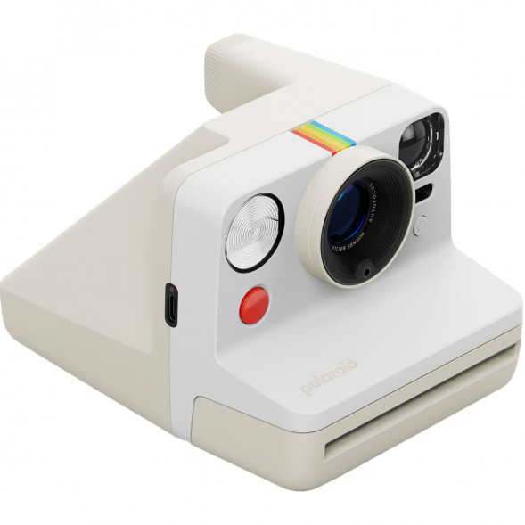 Фотоаппарат моментальной печати Polaroid Now Generation 3 + 8 цветных картриджей, белый в Череповце
