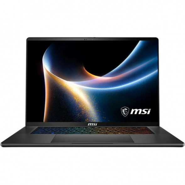 Ноутбук игровой MSI Stealth 16 AI+ B3WH-013RU (16&amp;quot;, OLED, Intel Core Ultra 9 386H 2.1ГГц, 16 ядер, 32ГБ DDR5, 1ТБ SSD, NVIDIA GeForce RTX 5070 Ti, Windows 11), черный в Череповце
