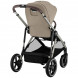 Детская коляска Cybex Gazelle S TPE Almond Beige с корзиной и дождевиком в Череповце