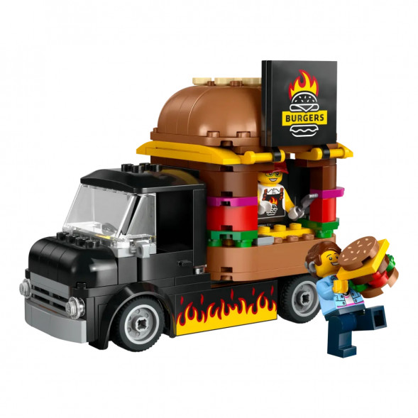 Конструктор LEGO City 60404 Бургерная на колесах в Череповце