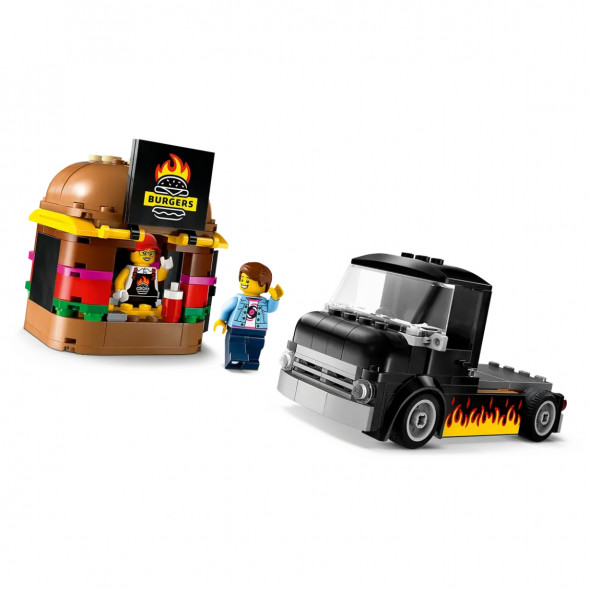 Конструктор LEGO City 60404 Бургерная на колесах в Череповце