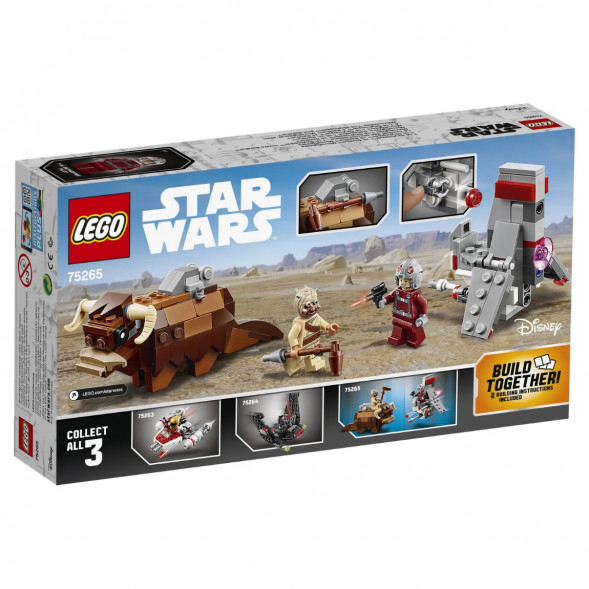 Конструктор LEGO Star Wars 75265 Микрофайтеры Скайхоппер T-16 против Банты в Череповце