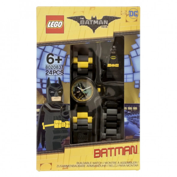 Часы LEGO Super Heroes 8020837 Бэтмен с минифигуркой в Череповце