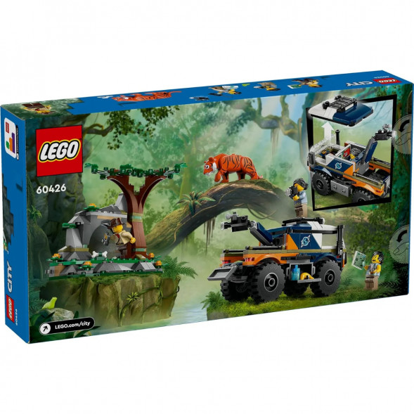Конструктор LEGO City 60426 Внедорожный грузовик Исследователь джунглей в Череповце