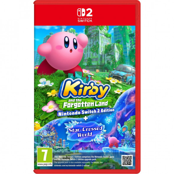 Игра Kirby and the Forgotten Land + Star-Crossed World [Nintendo Switch 2, английская версия] в Череповце