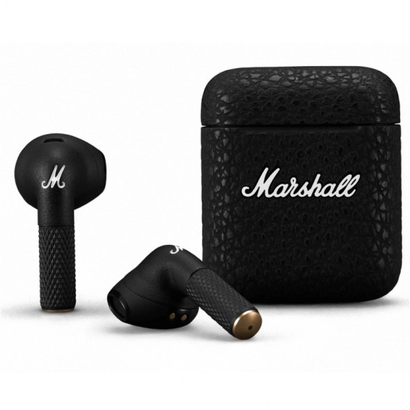 Беспроводные наушники Marshall Minor III, USB Type-C, черный в Череповце