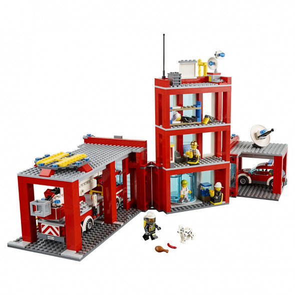 Конструктор LEGO City 60110 Пожарная часть в Череповце