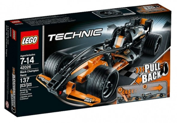 Конструктор LEGO Technic 42026 Чёрный гоночный автомобиль в Череповце