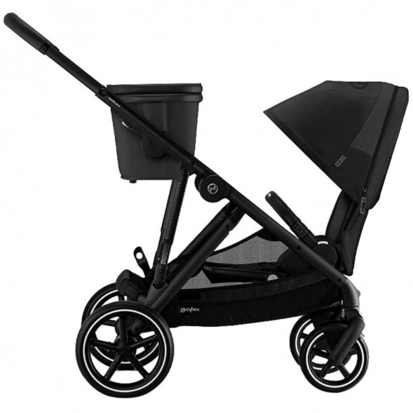 Детская коляска Cybex Gazelle S BLK Moon Black с корзиной и дождевиком в Череповце