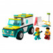 Конструктор LEGO City 60403 Скорая помощь и сноубордист в Череповце