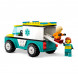 Конструктор LEGO City 60403 Скорая помощь и сноубордист в Череповце