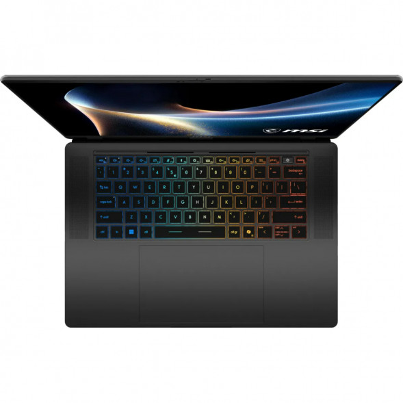Ноутбук MSI Stealth 16 AI+ B3WI-012RU (16&amp;quot;, OLED, Intel Core Ultra 9 386H 2.1ГГц, 16 ядер, 32ГБ DDR5, 1ТБ SSD, NVIDIA GeForce RTX 5080, Windows 11 Home), черный в Череповце