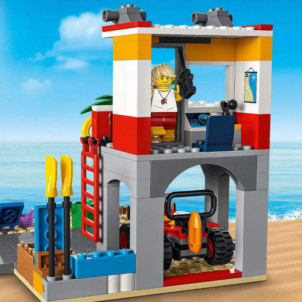Конструктор LEGO City 60328 Пост спасателей на пляже в Череповце