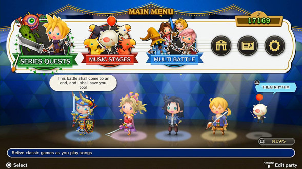 Игра Theatrhythm: Final Bar Line [Nintendo Switch, английская версия] в Череповце
