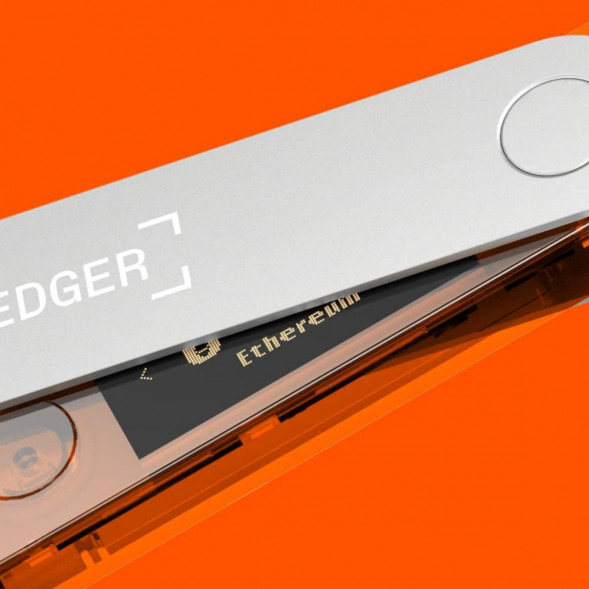 Аппаратный криптокошелек Ledger Nano X, BTC Orange  в Череповце