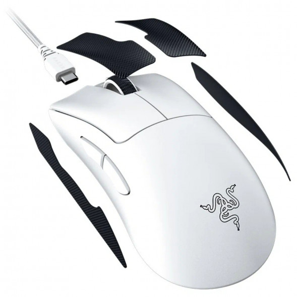 Мышь беспроводная/проводная Razer Deathadder V3 Pro [RZ01-04630200-R3G1] белый в Череповце