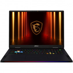 Ноутбук MSI Raider A18 HX A9WIG-408RU (18&amp;quot;, IPS, AMD Ryzen 9 9955HX3D Zen 5 2.5ГГц, 16 ядер, 32 ГБ DDR5, 2Тб SSD, GeForce RTX 5080, Windows 11 Home), черный