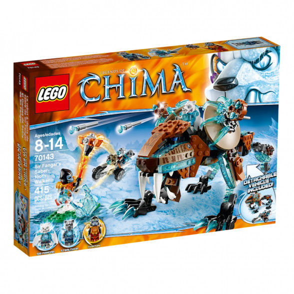 Конструктор LEGO Legends of Chima 70143 Саблезубый шагающий робот Сэра Фангара в Череповце