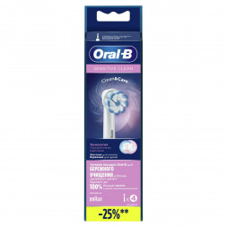 Насадки на зубные щетки Oral-B Sensitive Clean, 4 шт.