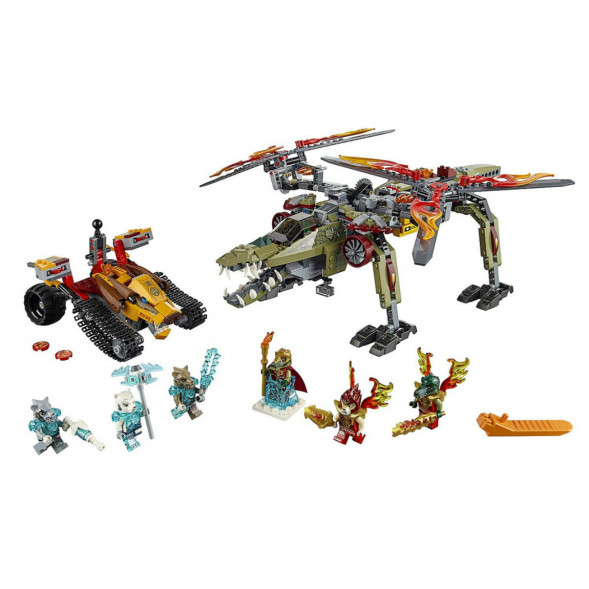 Конструктор LEGO Legends of Chima 70227 Спасение короля Кроми в Череповце