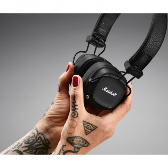 Беспроводные наушники Marshall Major IV, черный в Череповце