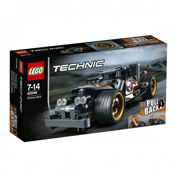 Конструктор LEGO Technic 42046 Гоночный автомобиль для побега в Череповце
