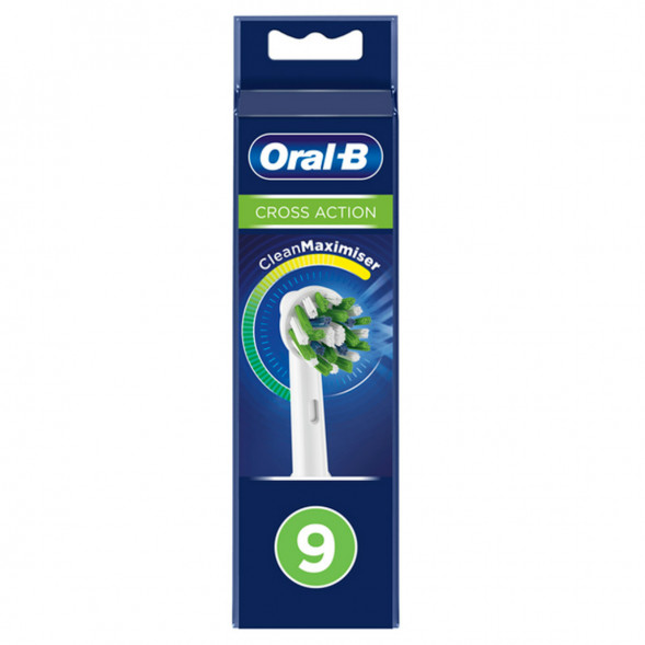 Насадки на зубные щетки Oral-B Cross Action, 9 шт. в Череповце