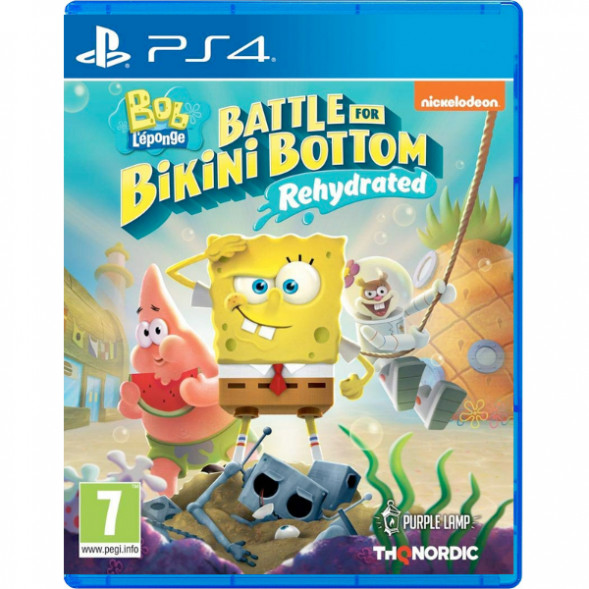 Игра SpongeBob SquarePants: Battle For Bikini Bottom - Rehydrated [PS4, русские субтитры] в Череповце