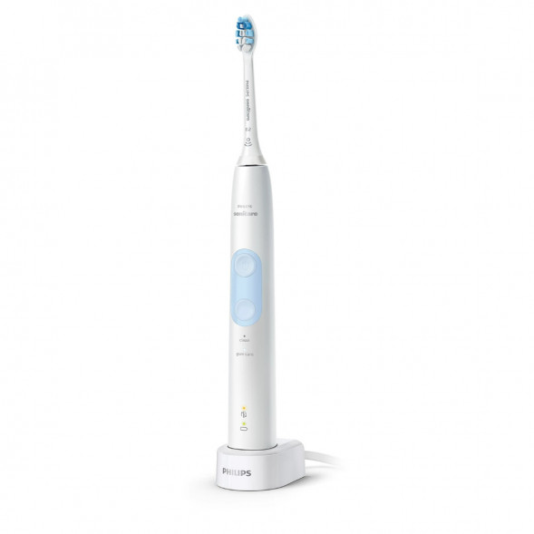 Электрическая звуковая зубная щетка Philips Sonicare ProtectiveClean 4500, White в Череповце