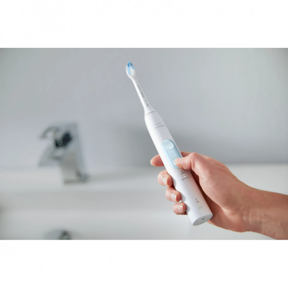 Электрическая звуковая зубная щетка Philips Sonicare ProtectiveClean 4500, White в Череповце