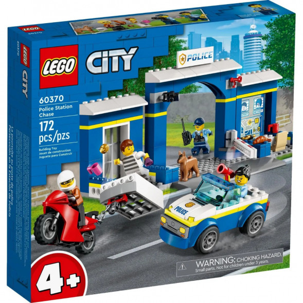 Конструктор LEGO City 60370 Побег из полицейского участка в Череповце
