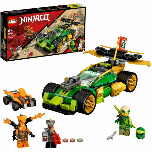 Конструктор LEGO Ninjago 71763 Гоночный автомобиль ЭВО Ллойда в Череповце