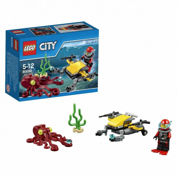 Конструктор LEGO City Deep Sea Explorers 60090 Глубоководный скутер в Череповце