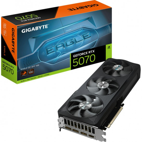 Видеокарта GIGABYTE GeForce RTX 5070 EAGLE OC SFF 12G (GV-N5070EAGLE OC-12GD 1.0) в Череповце