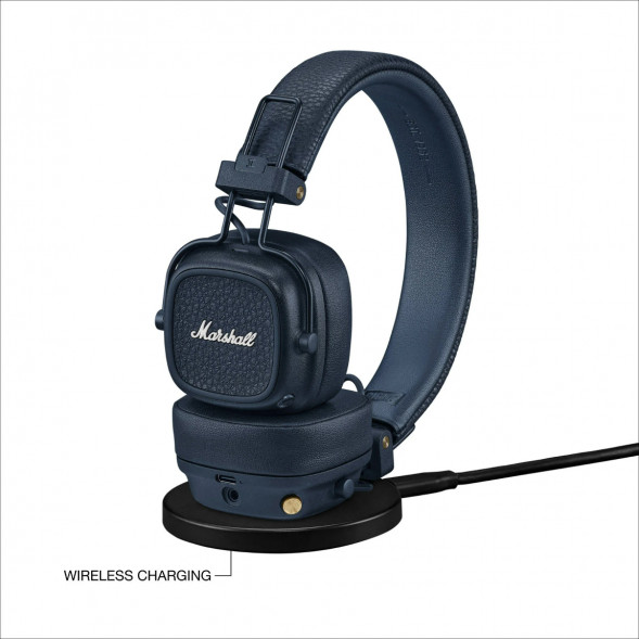 Беспроводные наушники Marshall Major V, синий в Череповце
