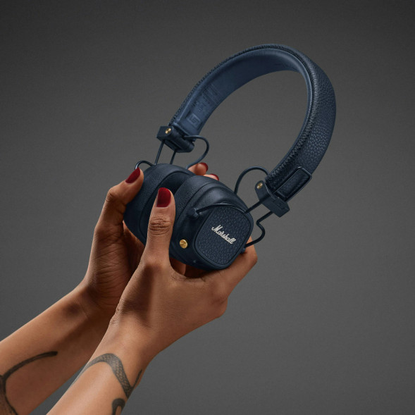 Беспроводные наушники Marshall Major V, синий в Череповце