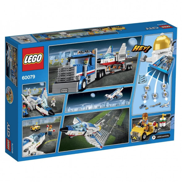 Конструктор LEGO City Space Port 60079 Транспортер для учебных самолетов в Череповце