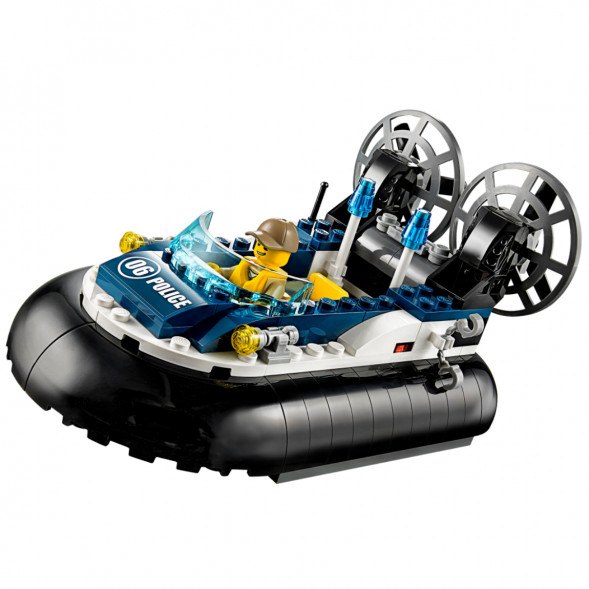 Конструктор LEGO City 60071 Полицейский корабль на воздушной подушке в Череповце