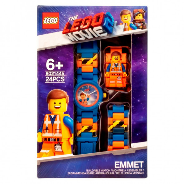 Часы LEGO Movie 8021445 «Emmet» с минифигуркой в Череповце
