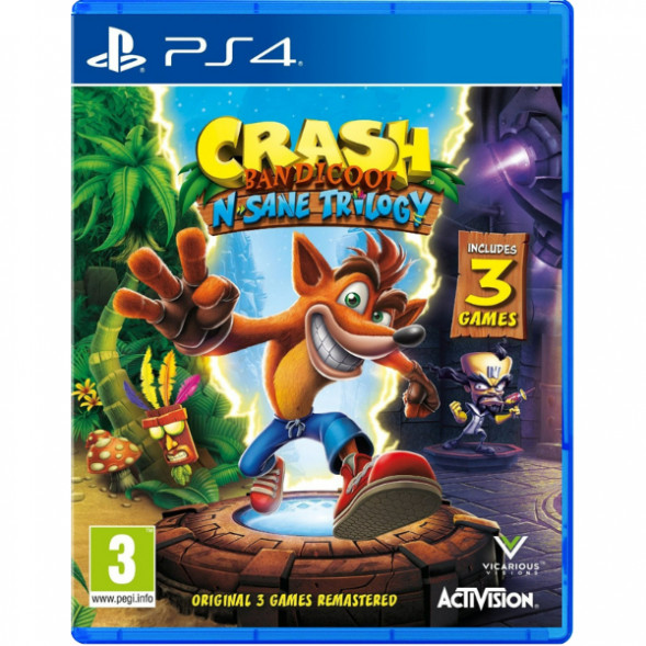 Игра Crash Bandicoot N-Sane Trilogy для PlayStation 4 в Череповце
