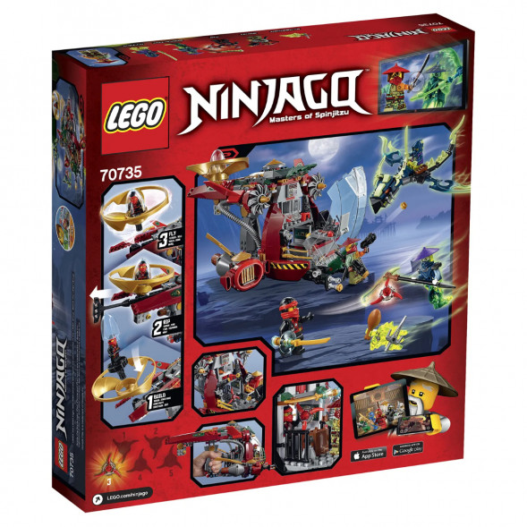 Конструктор LEGO Ninjago 70735 Корабль R.E.X Ронана в Череповце
