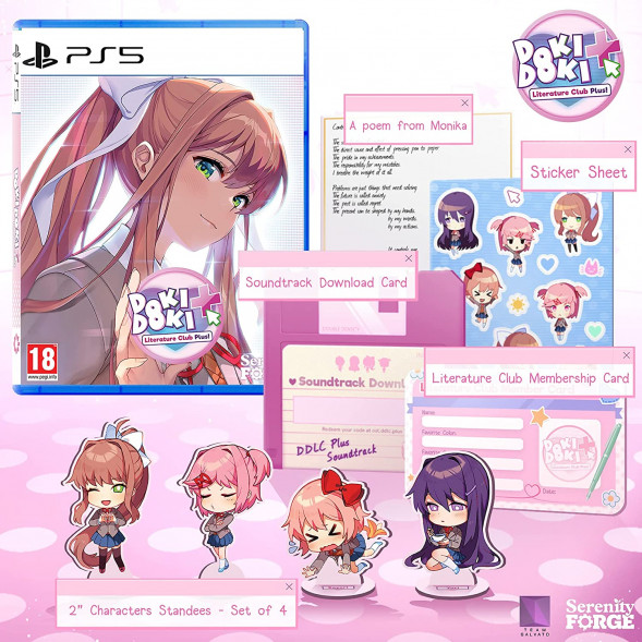 Игра Doki Doki Literature Club Plus! [PS5, русские субтитры] в Череповце